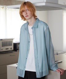 ln fortis | ln foris - オーバーサイズシアーシャツ(シャツ/ブラウス)