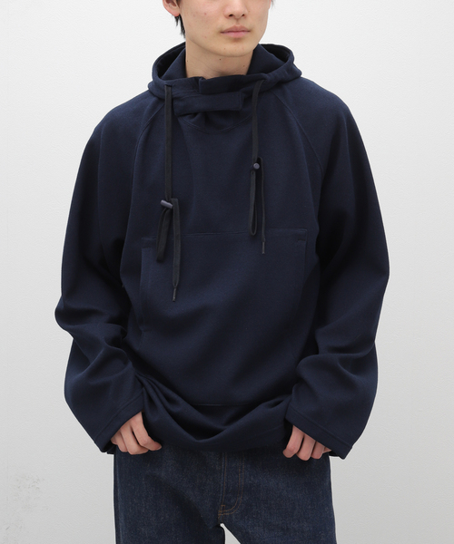 URU(ウル)の「【URU / ウル】HOODED PARKA(パーカー・メンズ・ネイビー・2/3)」の3枚目の写真