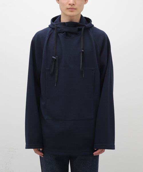 URU(ウル)の「【URU / ウル】HOODED PARKA(パーカー・メンズ・ネイビー・2/3)」の5枚目の写真