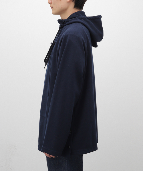 URU(ウル)の「【URU / ウル】HOODED PARKA(パーカー・メンズ・ネイビー・2/3)」の6枚目の写真