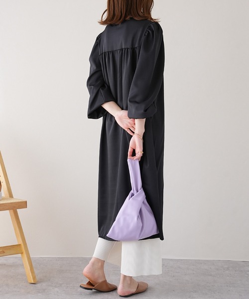 IAMUSE(アイアミューズ)の「レースカラーワンピース S0975【IAMUSE】(ワンピース・レディース・アイボリー/ブラック・FREE)」の17枚目の写真