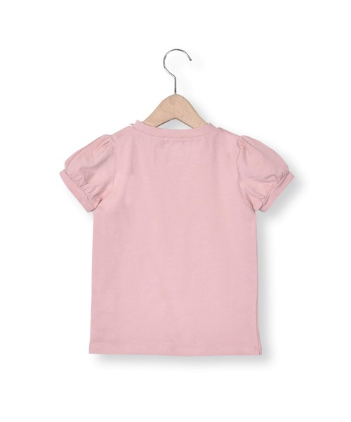 セール】Tartine et Chocolat/ベア天サテンリボンTシャツ(90