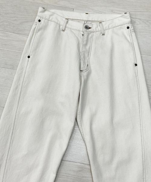 KIIT（キート）の「KIIT SENTER SLIT PANTS (KIP-P93A-006)（スラックス・メンズ・アイボリー・1/2/3）」の4枚目の写真