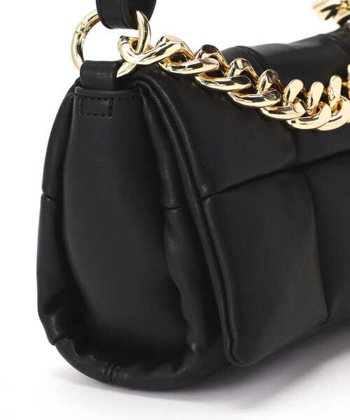 NATURAL BEAUTY BASIC（ナチュラルビューティーベーシック）の「【Oggi・美人百花掲載】パッチワーク2Ｗayショルダーバッグ（ショルダーバッグ・レディース・オレンジ/ホワイト/ブラック・ﾌﾘ-）」の12枚目の写真