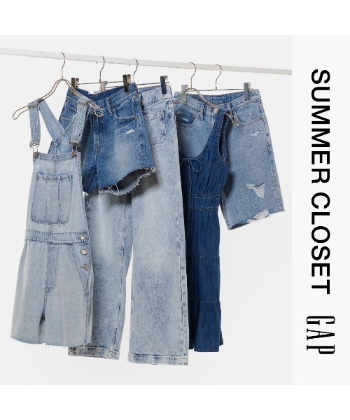 GAP ウォッシュウェル ハイライズ ストライド ワイドデニム GAP ウォッシュウェル ハイライズ ストライド ワイドデニム Gap