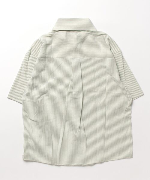 frunco（フランコ）の「stripes summer shirt（シャツ/ブラウス・レディース・グリーン/ブルー/イエロー/ピンク・FREE）」の17枚目の写真