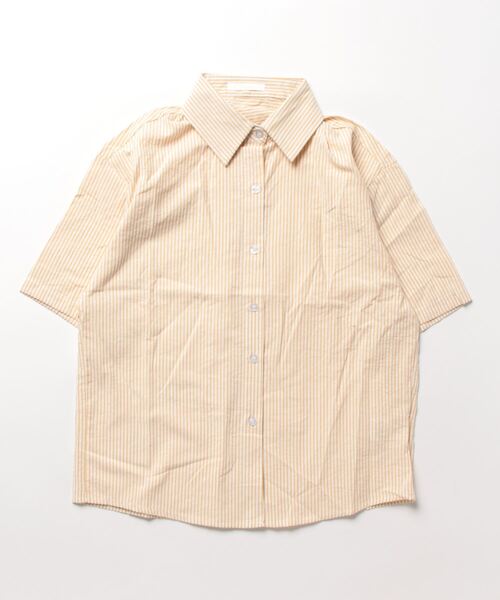 frunco（フランコ）の「stripes summer shirt（シャツ/ブラウス・レディース・グリーン/ブルー/イエロー/ピンク・FREE）」の15枚目の写真