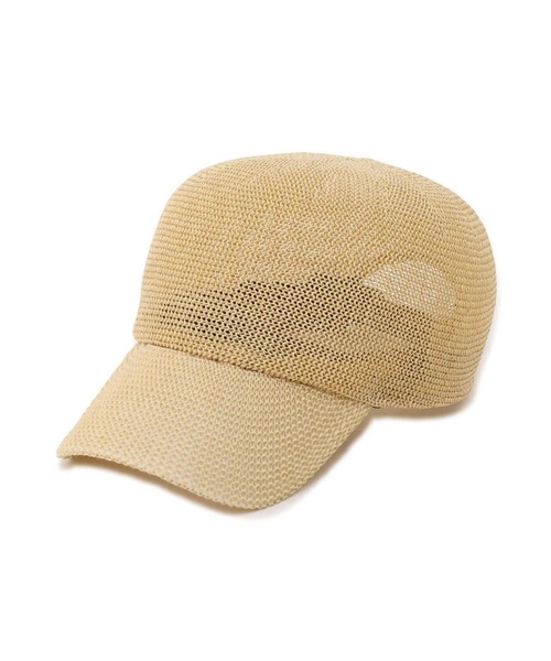 EDIT COLOGNE（エディットコロン）の「ペーパーサーモキャップ（キャップ・レディース・ブラック/ベージュ・ﾌﾘ-）」の4枚目の写真
