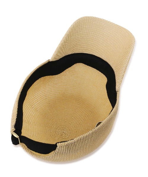 EDIT COLOGNE（エディットコロン）の「ペーパーサーモキャップ（キャップ・レディース・ブラック/ベージュ・ﾌﾘ-）」の7枚目の写真