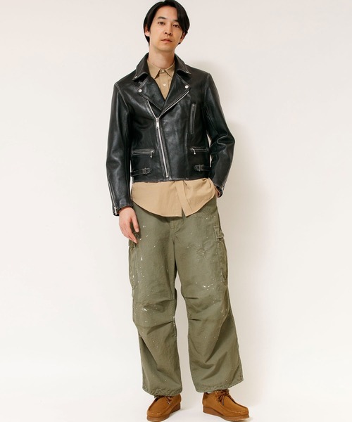 Johnbull（ジョンブル）の「レザーライダースジャケット（ライダースジャケット・メンズ・ブラック・LARGE/MEDIUM）」の6枚目の写真