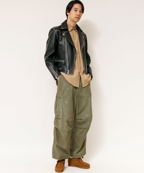 Johnbull（ジョンブル）の「レザーライダースジャケット（ライダースジャケット・メンズ・ブラック・LARGE/MEDIUM）」の5枚目の写真