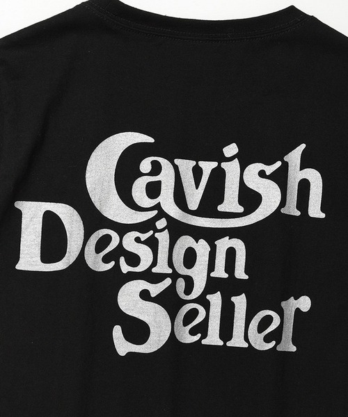 Cavish（カビシ）の「CAVISH／トゥインクルロゴT（Tシャツ/カットソー・レディース・ホワイト/ピンク/ブラック・FREE）」の10枚目の写真