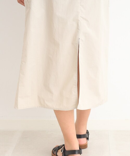 Cutie Blonde（キューティーブロンド）の「◆【大人に着こなす】ミリタリー ナイロン ジャンスカ（スカート・レディース・カーキ/ライトベージュ・00）」の20枚目の写真