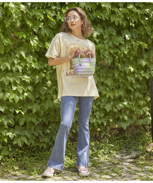 anap mimpi(アナップミンピ)の「配色ミニカゴトートバッグ(トートバッグ・レディース・ピンク/パープル/イエロー・FREE)」の9枚目の写真