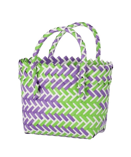 anap mimpi(アナップミンピ)の「配色ミニカゴトートバッグ(トートバッグ・レディース・ピンク/パープル/イエロー・FREE)」の11枚目の写真