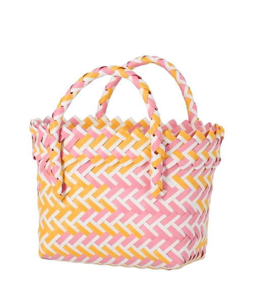 anap mimpi(アナップミンピ)の「配色ミニカゴトートバッグ(トートバッグ・レディース・ピンク/パープル/イエロー・FREE)」の12枚目の写真