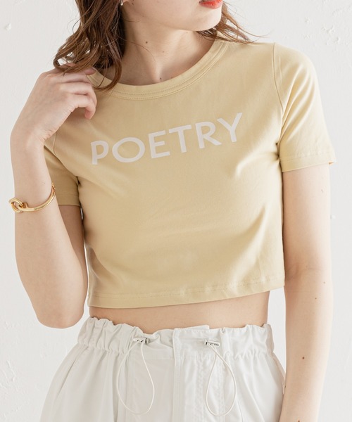 Chico(チコ)の「ロゴチビT(Tシャツ/カットソー・レディース・ブラック/ホワイト/ピンク/イエロー・FREE)」の3枚目の写真