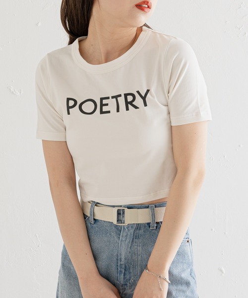 Chico(チコ)の「ロゴチビT(Tシャツ/カットソー・レディース・ブラック/ホワイト/ピンク/イエロー・FREE)」の6枚目の写真