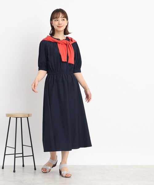 DRESKIP(ドレスキップ)の「◆【1枚でさらりと○】お出かけに着ていきたい! レディーなスキッパーワンピース(ワンピース・レディース・カーキ/サンドベージュ/ネイビー・04/02/03)」の11枚目の写真