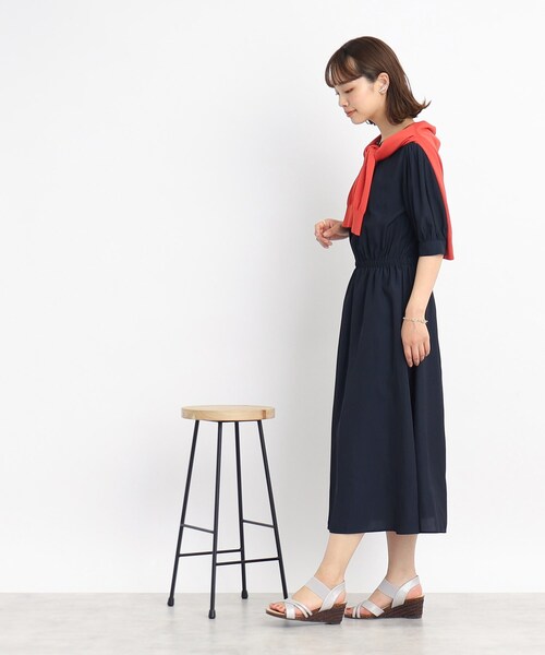 DRESKIP(ドレスキップ)の「◆【1枚でさらりと○】お出かけに着ていきたい! レディーなスキッパーワンピース(ワンピース・レディース・カーキ/サンドベージュ/ネイビー・04/02/03)」の12枚目の写真