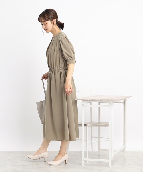 DRESKIP(ドレスキップ)の「◆【1枚でさらりと○】お出かけに着ていきたい! レディーなスキッパーワンピース(ワンピース・レディース・カーキ/サンドベージュ/ネイビー・04/02/03)」の20枚目の写真