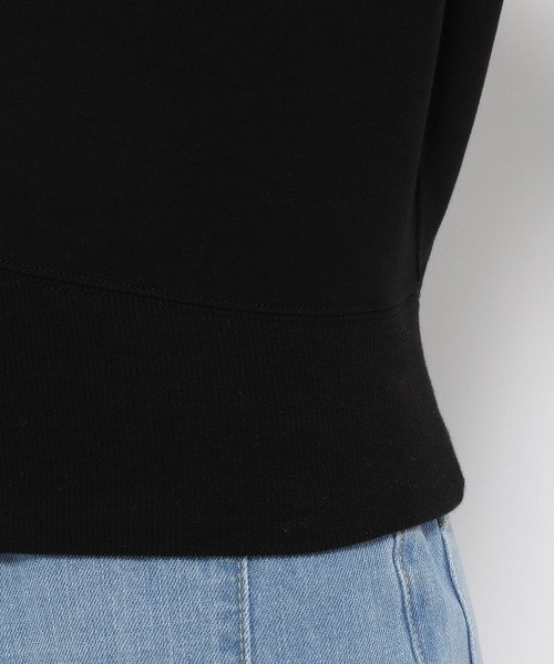 LEPSIM（レプシィム）の「【FOR I SERIES】ミニ裏毛ノースリーブ　907914（Tシャツ/カットソー・レディース・グレー/ブラック/オフホワイト・FREE）」の15枚目の写真