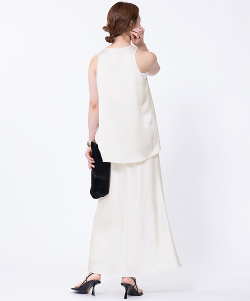 ドゥーズィエムクラスMinimal Satin Midi スカート Deuxieme Classe（ドゥーズィエムクラス）の「*Minimal Satin