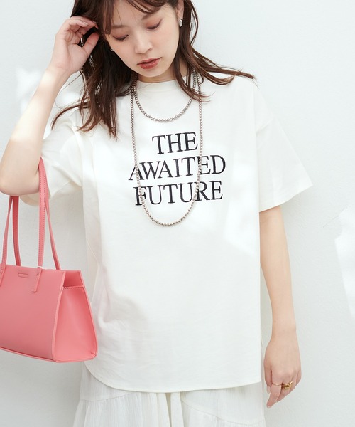 natural couture(ナチュラルクチュール)の「汗染み防止接触冷感T(Tシャツ/カットソー・レディース・ホワイト系その他/グリーン/ブラック/オフホワイト・FREE)」の1枚目の写真