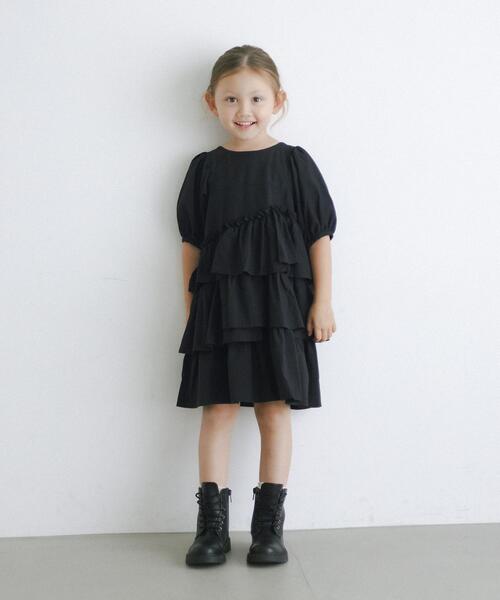 green label relaxing（グリーンレーベルリラクシング）の「レースアップ ブーツ 17cm-21cm（ブーツ・キッズ・ブラック/ベージュ・17cm/18cm/19cm/20cm/21cm）」の3枚目の写真