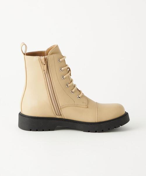 green label relaxing（グリーンレーベルリラクシング）の「レースアップ ブーツ 17cm-21cm（ブーツ・キッズ・ブラック/ベージュ・17cm/18cm/19cm/20cm/21cm）」の11枚目の写真