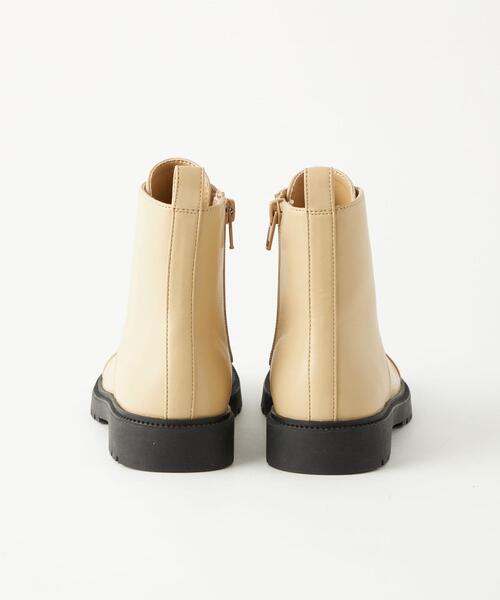 green label relaxing（グリーンレーベルリラクシング）の「レースアップ ブーツ 17cm-21cm（ブーツ・キッズ・ブラック/ベージュ・17cm/18cm/19cm/20cm/21cm）」の12枚目の写真