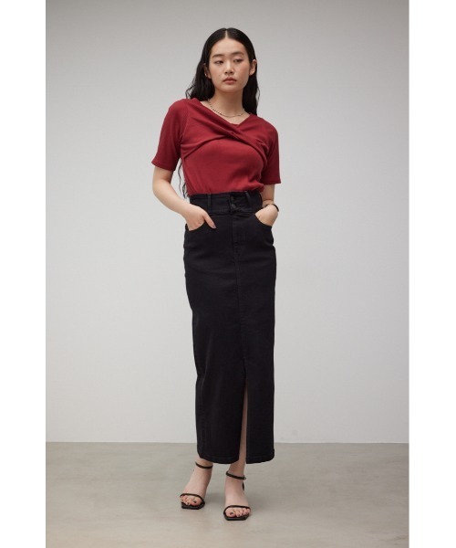 AZUL by moussy ハイウエストスカート デニムスカート AZUL BY MOUSSY | AZUL DENIM ハイウエストスカート (スカート