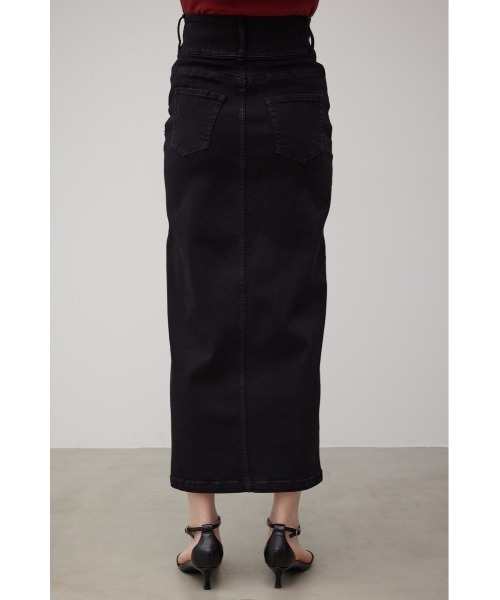 AZUL by moussy(アズールバイマウジー)の「AZUL DENIM/ハイウエストスカート(デニムスカート・レディース・ダークブルー/ライトブルー/ブラック/ホワイト/ベージュ・X-SMALL/SMALL/MEDIUM/LARGE)」の19枚目の写真