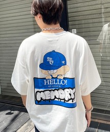 【MEMORY】バブちゃん バックプリント Tシャツ / Bab-chan Back Print T-shirt