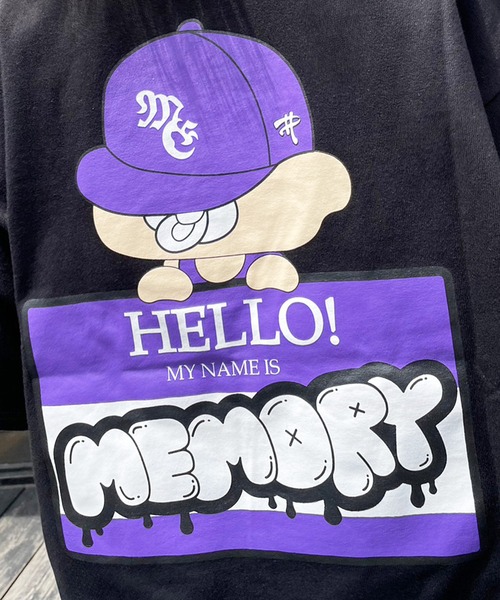 #MEMORY(メモリー)の「【MEMORY】バブちゃん バックプリント Tシャツ / Bab-chan Back Print T-shirt(Tシャツ/カットソー・メンズ・ホワイト/ネイビー/ブラック・FREE)」の20枚目の写真