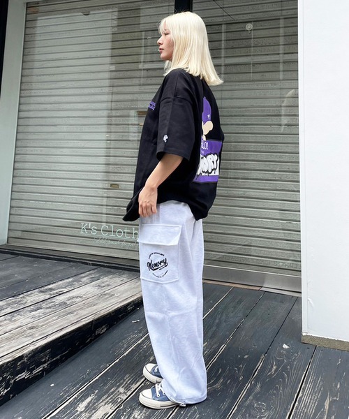 #MEMORY(メモリー)の「【MEMORY】バブちゃん バックプリント Tシャツ / Bab-chan Back Print T-shirt(Tシャツ/カットソー・メンズ・ホワイト/ネイビー/ブラック・FREE)」の17枚目の写真