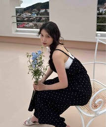 AS KNOW AS plus（アズノゥアズプラス）の「○らくちん結んでサロペット（サロペット/オーバーオール）」