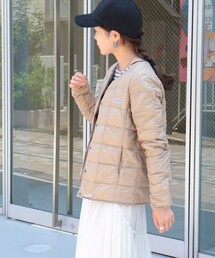 TAION | 【別注】【TAION×fredy emue】ライトダウン ラウンドネック(ダウンジャケット/コート)