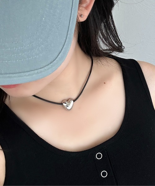 apresjour mignon×ARIAZ】ハートチョーカーネックレス