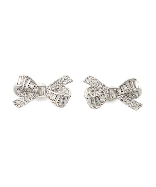 CELFORD（セルフォード）の「プチビジューリボンピアス（ピアス