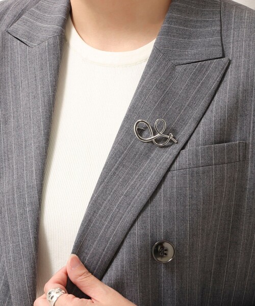 NOLLEY’S Sophi（ノーリーズソフィ）の「ニュアンスBブローチ（ブローチ/コサージュ・レディース・ゴールド/シルバー・FREE）」の9枚目の写真