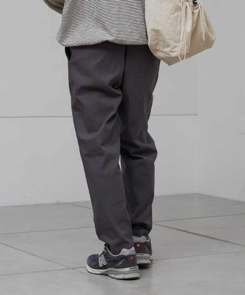 CIAOPANIC TYPY（チャオパニックティピー）の「ストレッチテーパードパンツ（スラックス・メンズ・ブラウン/チャコールグレー/ブラック/ベージュ・MEDIUM/LARGE）」の19枚目の写真