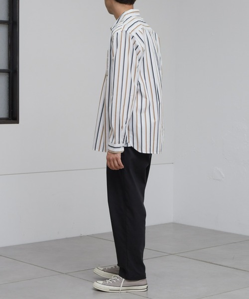 CIAOPANIC TYPY（チャオパニックティピー）の「ストレッチテーパードパンツ（スラックス・メンズ・ブラウン/チャコールグレー/ブラック/ベージュ・MEDIUM/LARGE）」の12枚目の写真