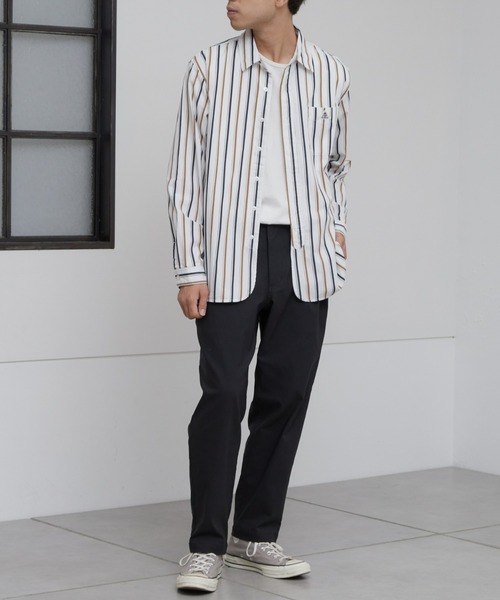 CIAOPANIC TYPY（チャオパニックティピー）の「ストレッチテーパードパンツ（スラックス・メンズ・ブラウン/チャコールグレー/ブラック/ベージュ・MEDIUM/LARGE）」の10枚目の写真