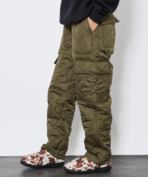 TAION（タイオン）の「【TAION / タイオン】MILITARY CARGO DOWN PANTS