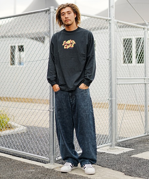 SANTA CRUZ(サンタクルーズ)の「【ムラサキスポーツ限定】SANTACRUZ/サンタクルーズ ロンT/長袖 バックプリント 502233402(Tシャツ/カットソー・メンズ・グレイッシュブルー/ブラック/ホワイト・M/XL/L)」の10枚目の写真