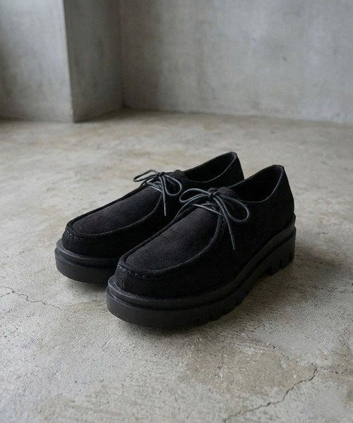 LibertyDoll（リバティードール）の「LibertyDoll 厚底トラックソール  チロリアン（ドレスシューズ・レディース・ブラック/ブラック系その他/ダークブラウン/ベージュ系その他・43/41/M/40/LL/42/3XL/L/44/S/3L）」の3枚目の写真