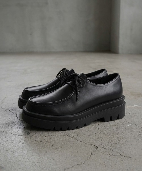 LibertyDoll（リバティードール）の「LibertyDoll 厚底トラックソール  チロリアン（ドレスシューズ・レディース・ブラック/ブラック系その他/ダークブラウン/ベージュ系その他・43/41/M/40/LL/42/3XL/L/44/S/3L）」の2枚目の写真