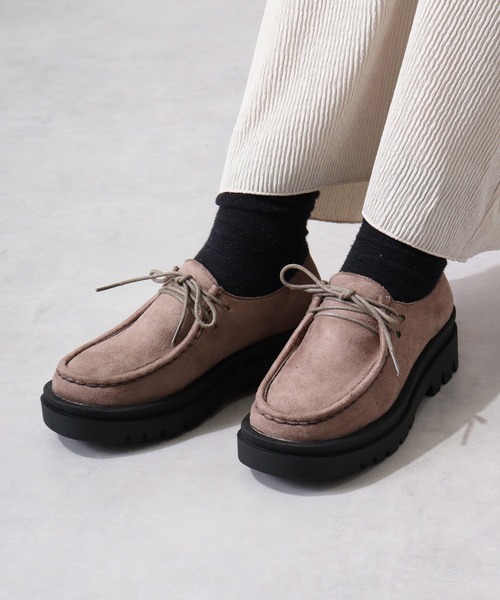 LibertyDoll（リバティードール）の「LibertyDoll 厚底トラックソール  チロリアン（ドレスシューズ・レディース・ブラック/ブラック系その他/ダークブラウン/ベージュ系その他・43/41/M/40/LL/42/3XL/L/44/S/3L）」の13枚目の写真