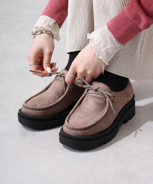 LibertyDoll（リバティードール）の「LibertyDoll 厚底トラックソール  チロリアン（ドレスシューズ・レディース・ブラック/ブラック系その他/ダークブラウン/ベージュ系その他・43/41/M/40/LL/42/3XL/L/44/S/3L）」の18枚目の写真